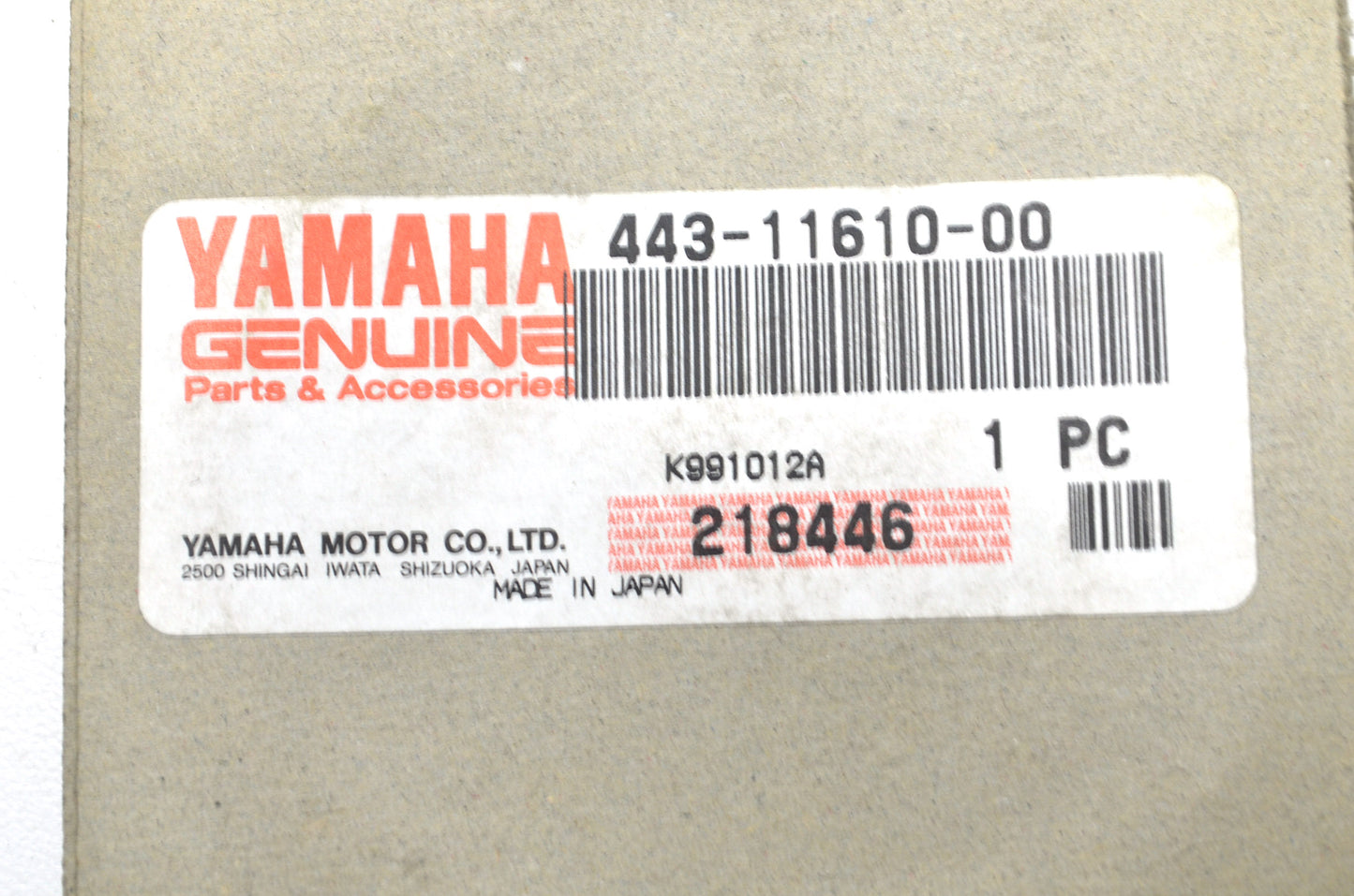 New OEM Yamaha Piston Ring Kit NOS