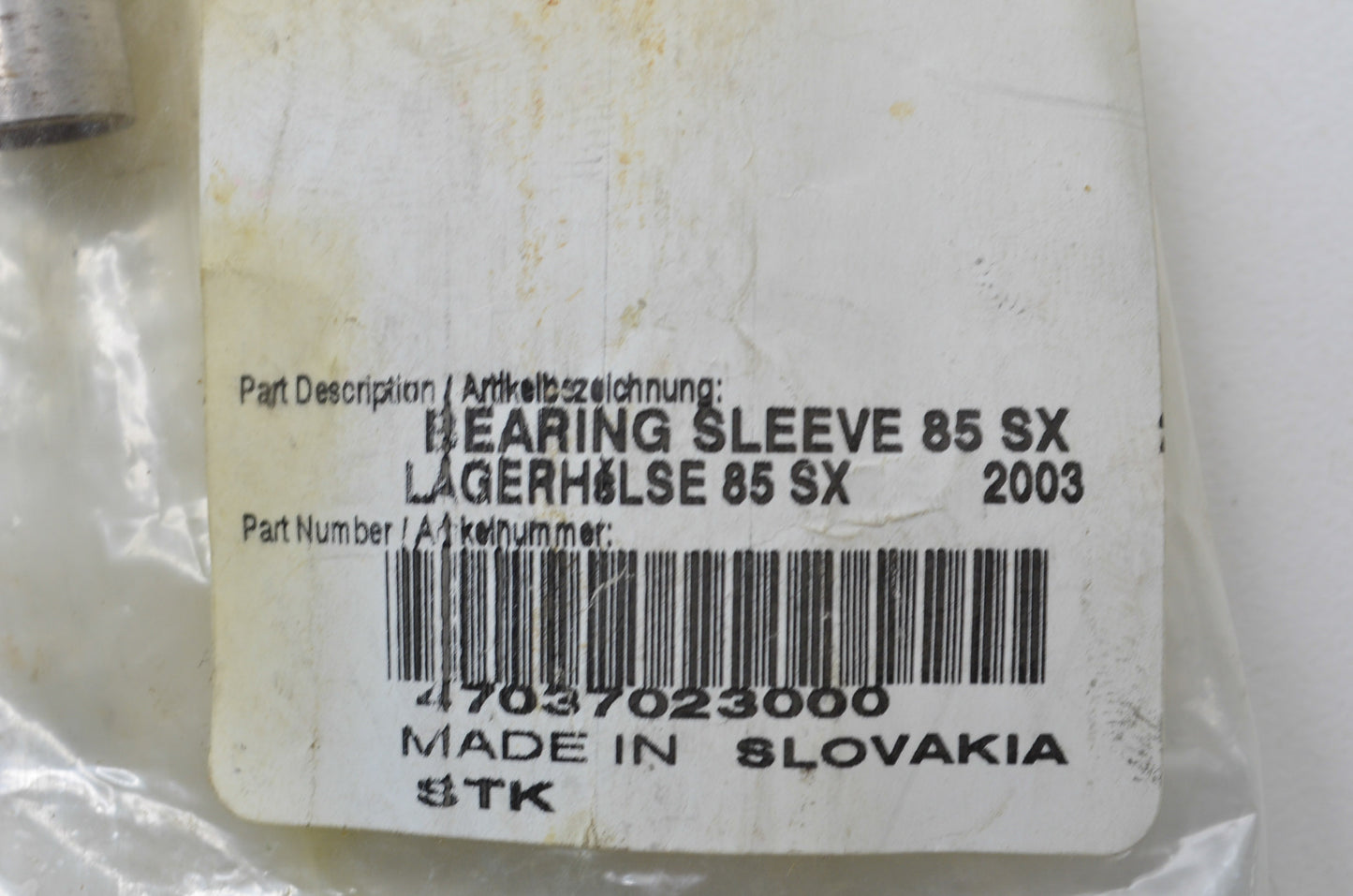 OEM KTM 47037023000 Bearing Sleeve NOS