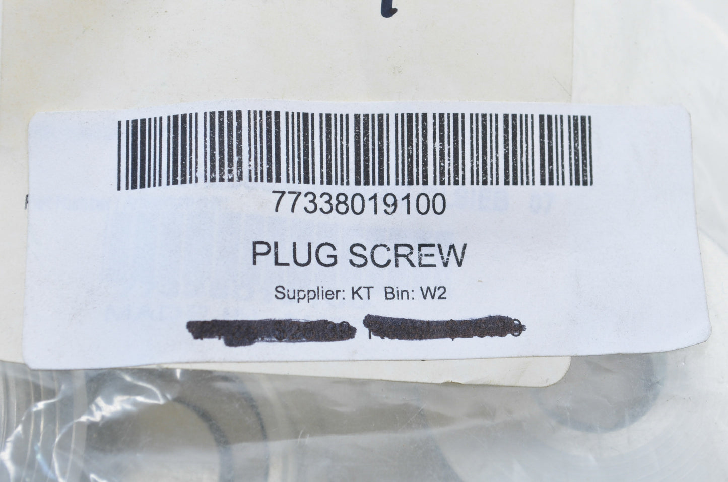 OEM KTM 77338019100 Screw Plug NOS