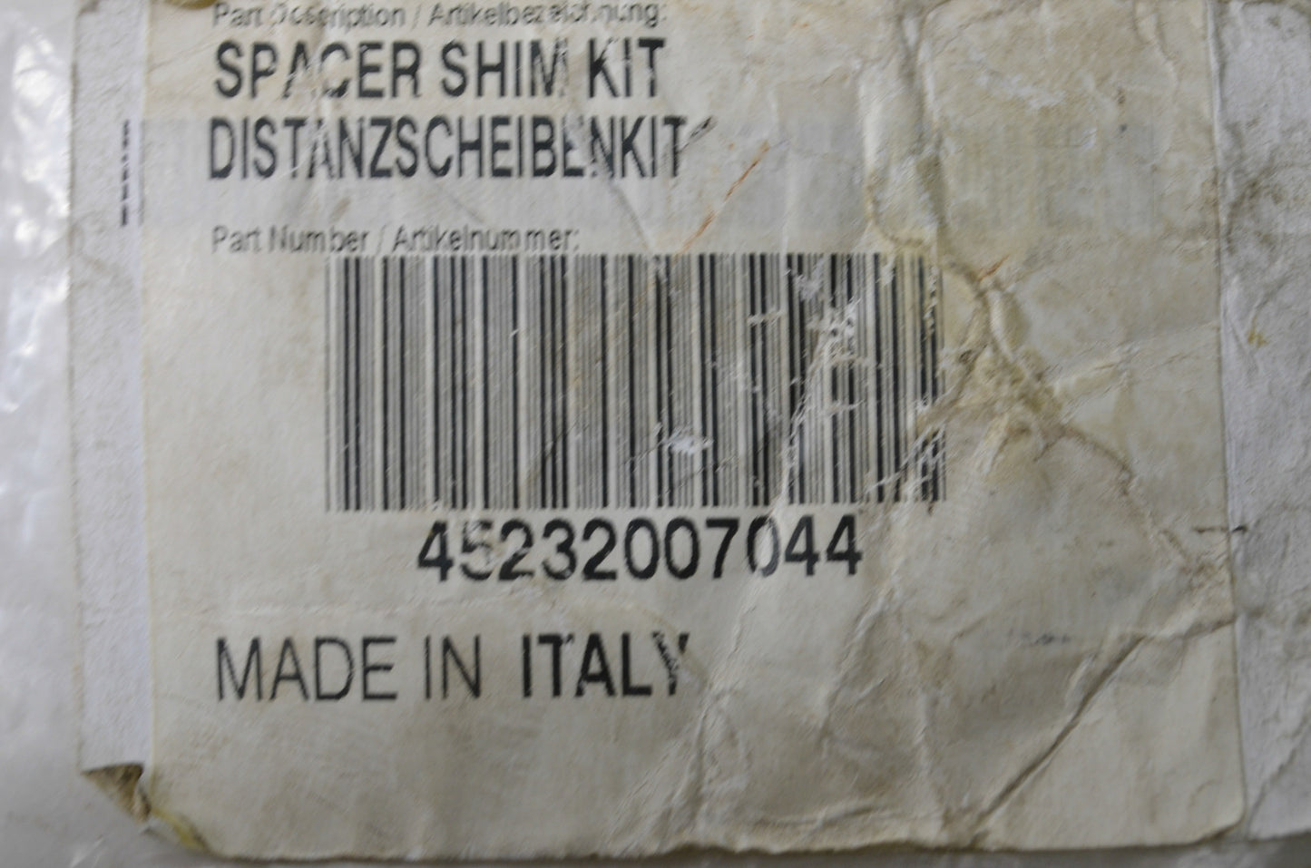 OEM KTM 45232007044 Spacer Shim Kit NOS