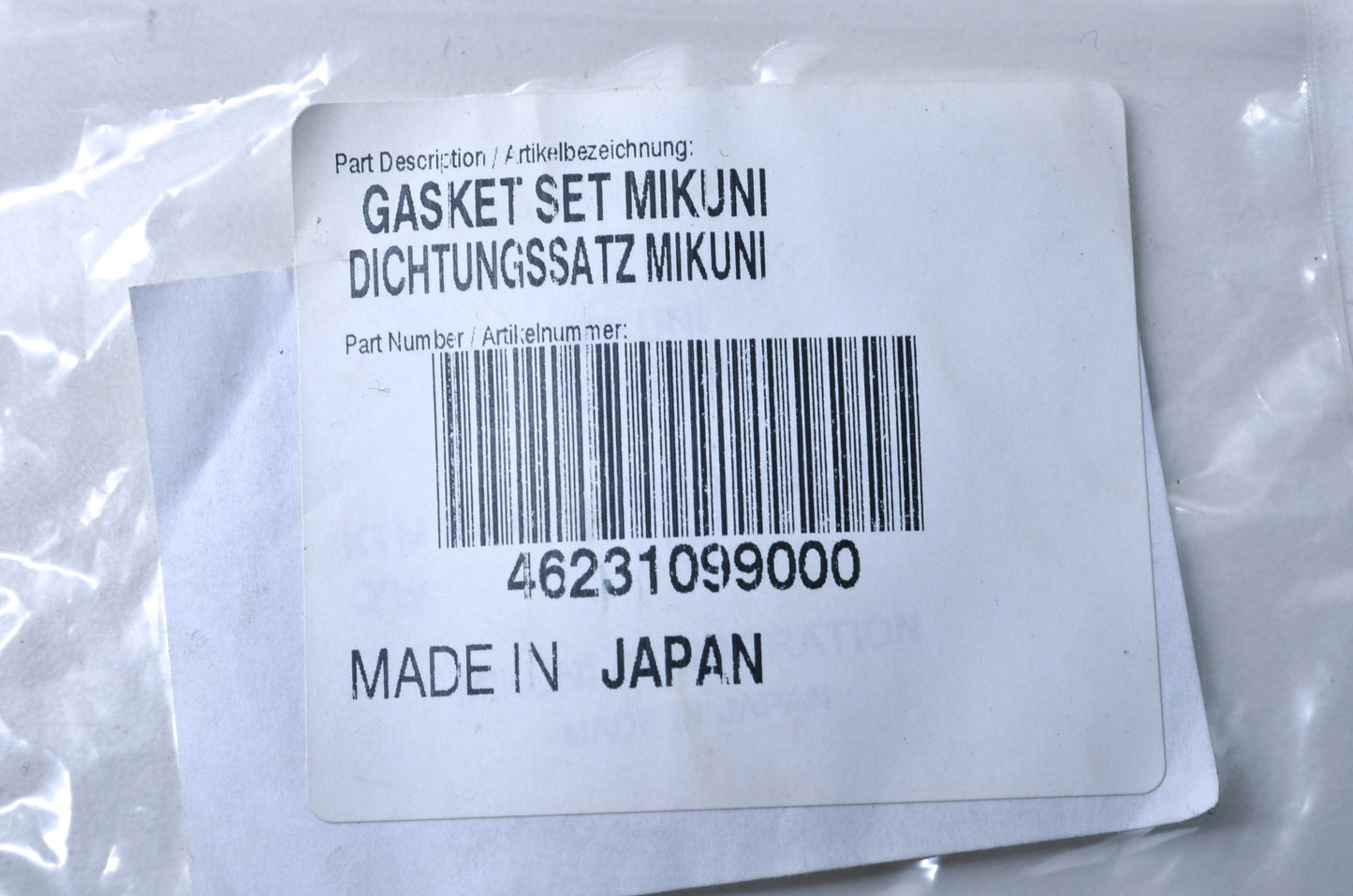 OEM KTM 46231099000 Mikuni Gasket Set NOS