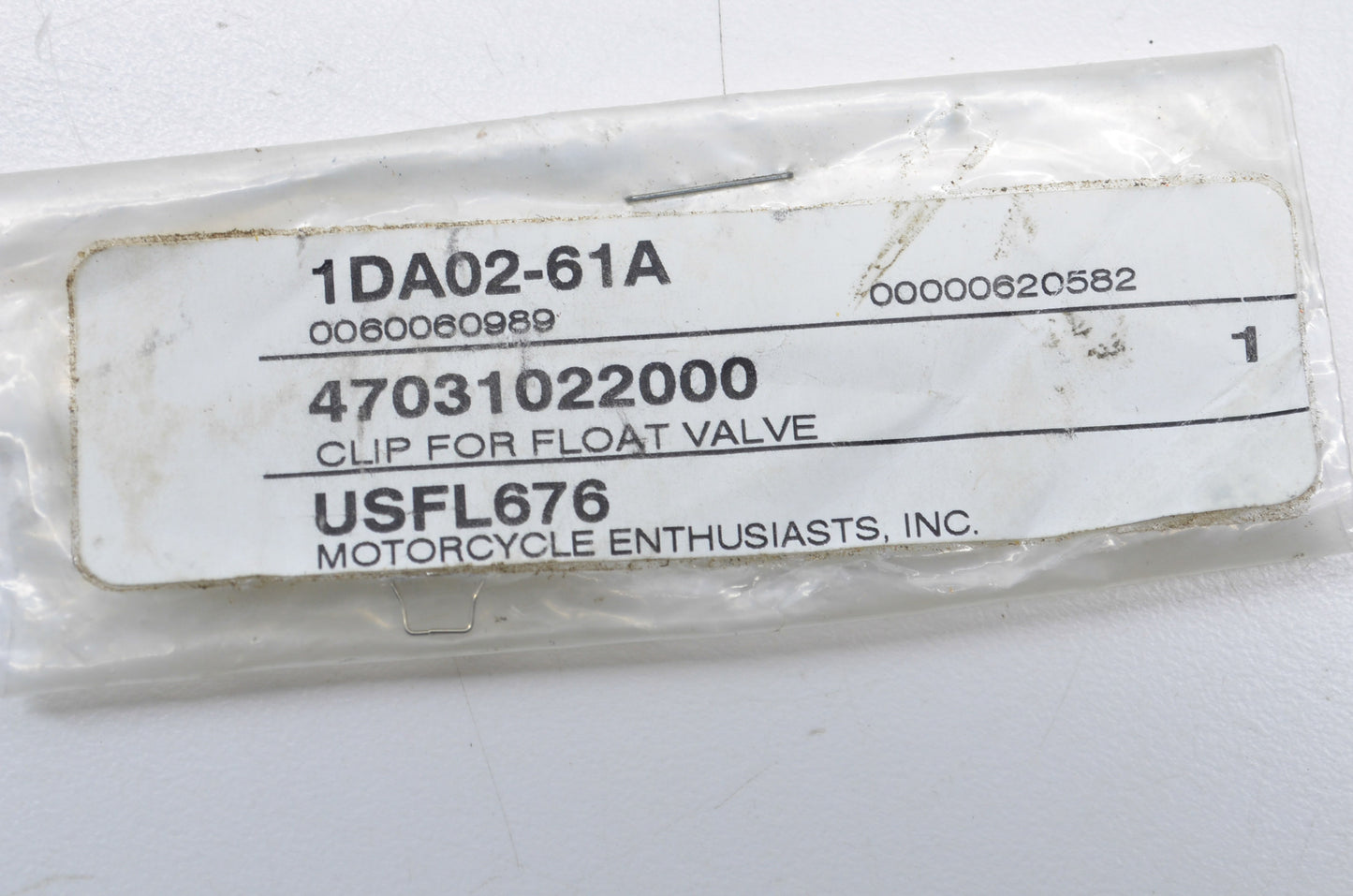 OEM KTM 47031022000 Float Valve Clip NOS