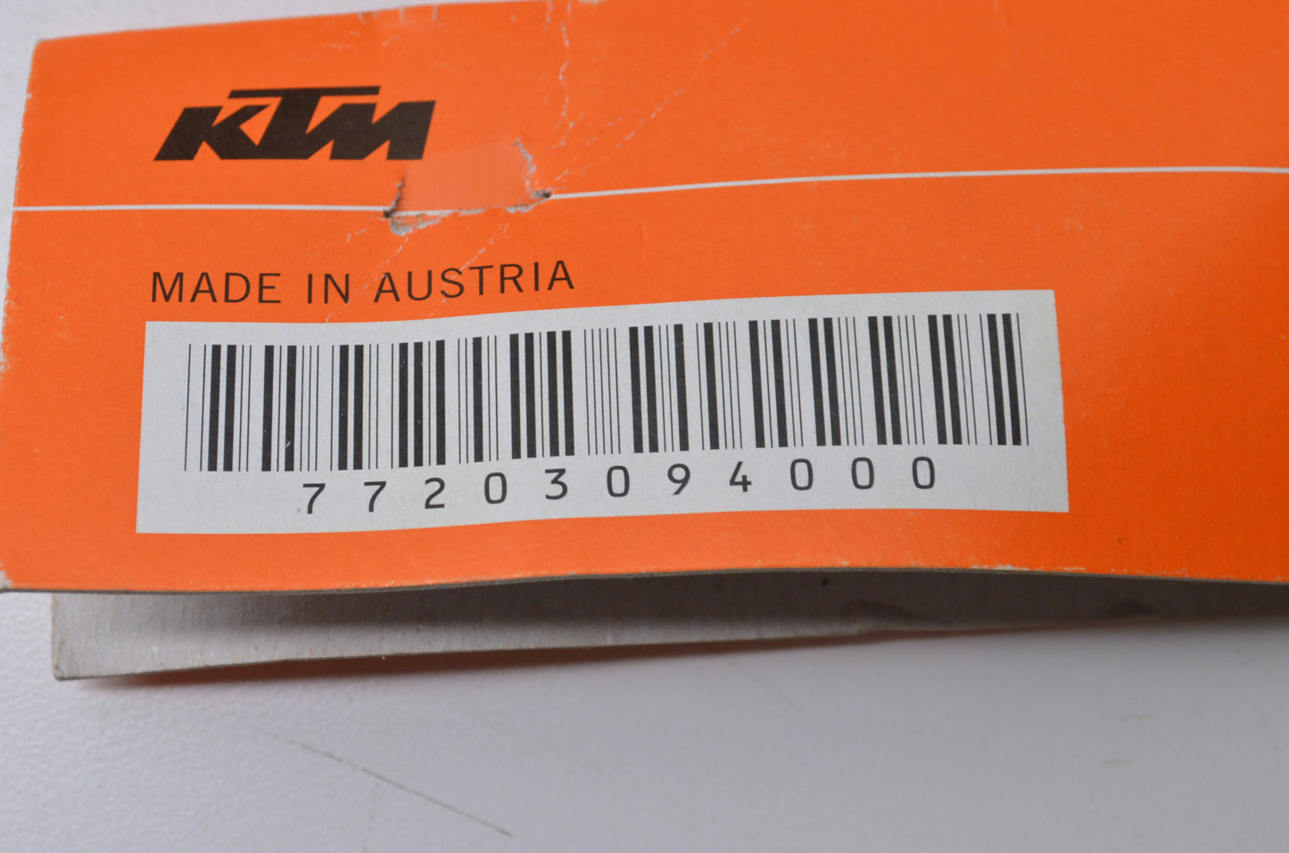 OEM KTM 77203094000 Plastic Frame Protection Set NOS