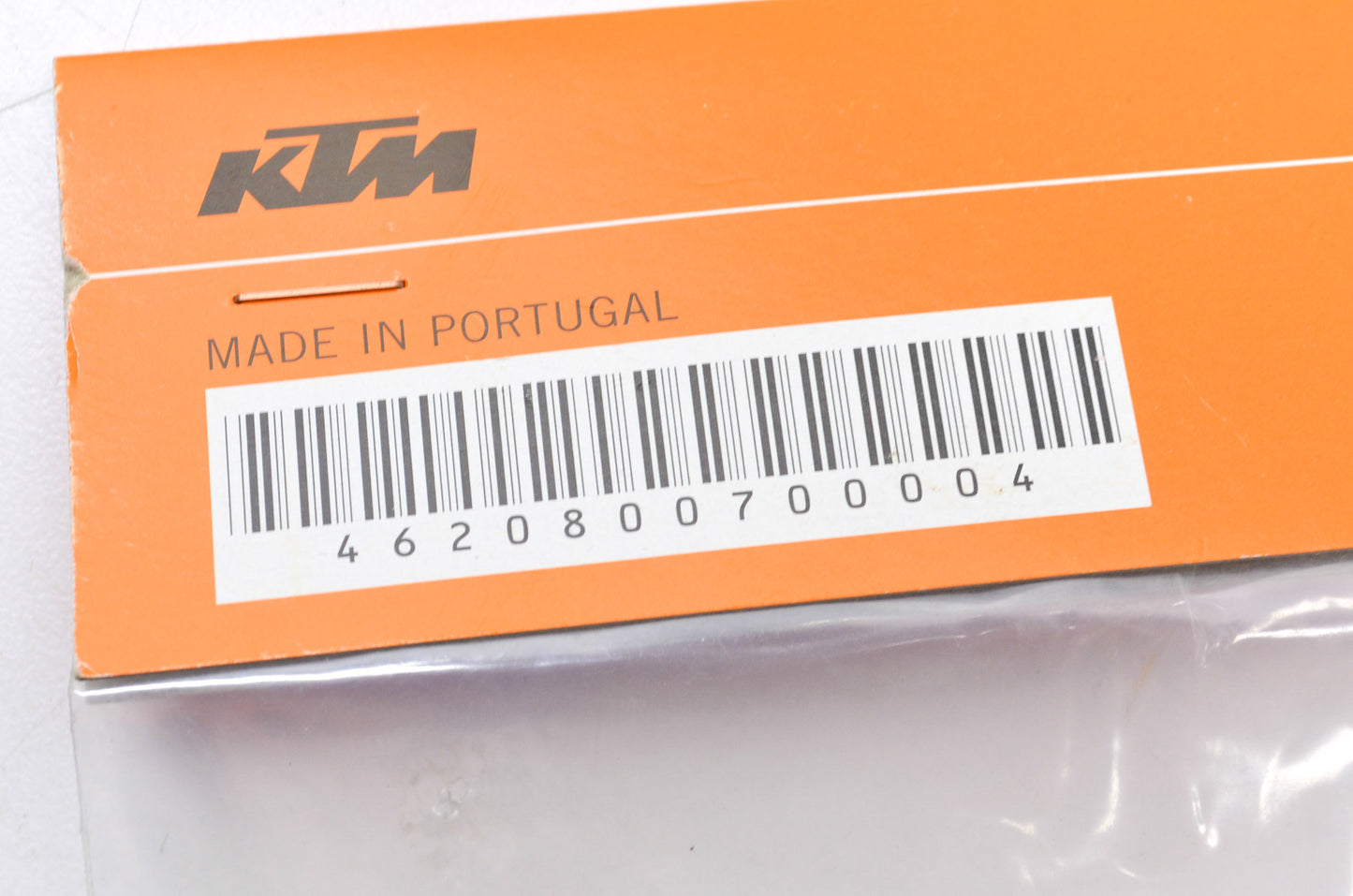 OEM KTM 4620800700004 Orange Start Number Plate NOS