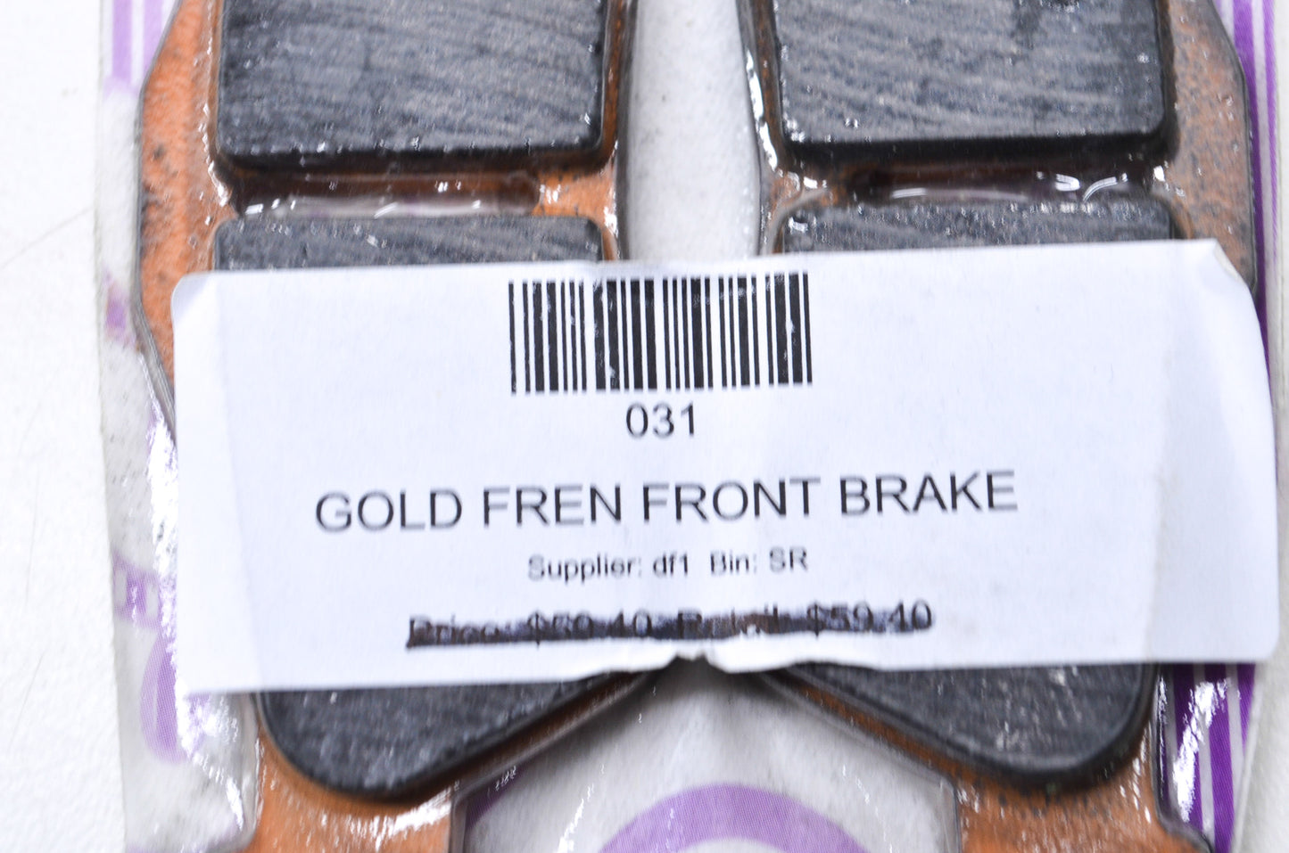Moose Racing 031 Front Disc Brake Pads Type 031 NOS