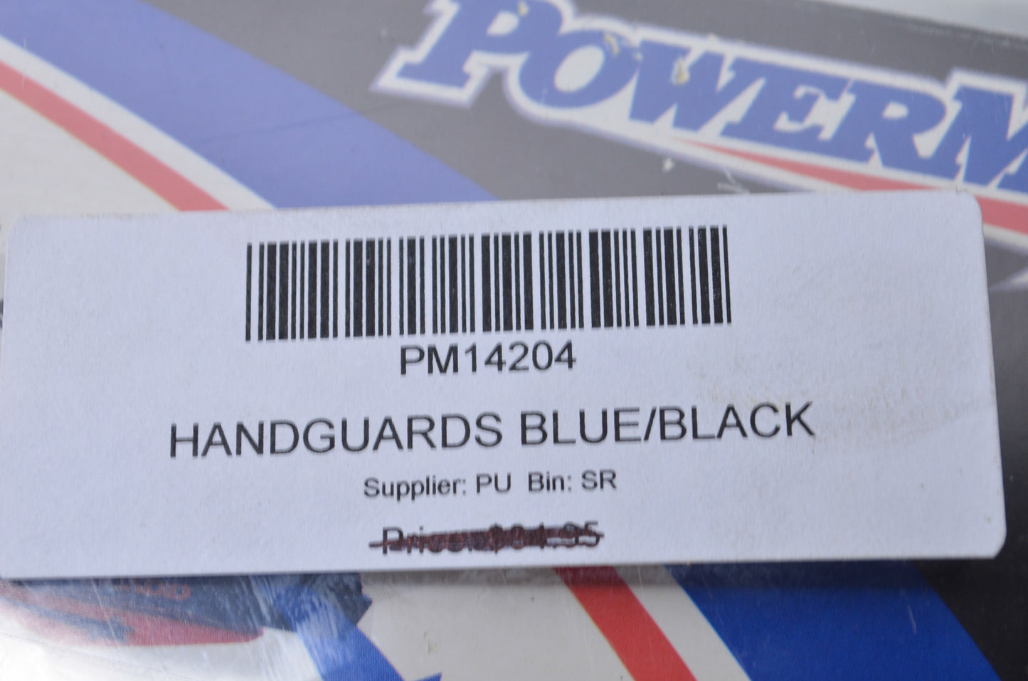 New PowerMadd Black/Blue Handguard Kit NOS