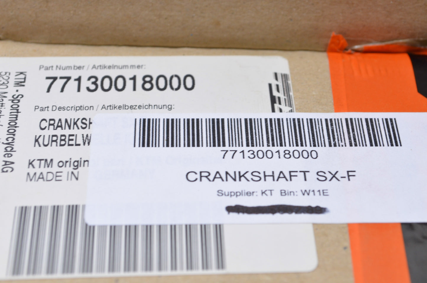 New OEM KTM Crankshaft NOS
