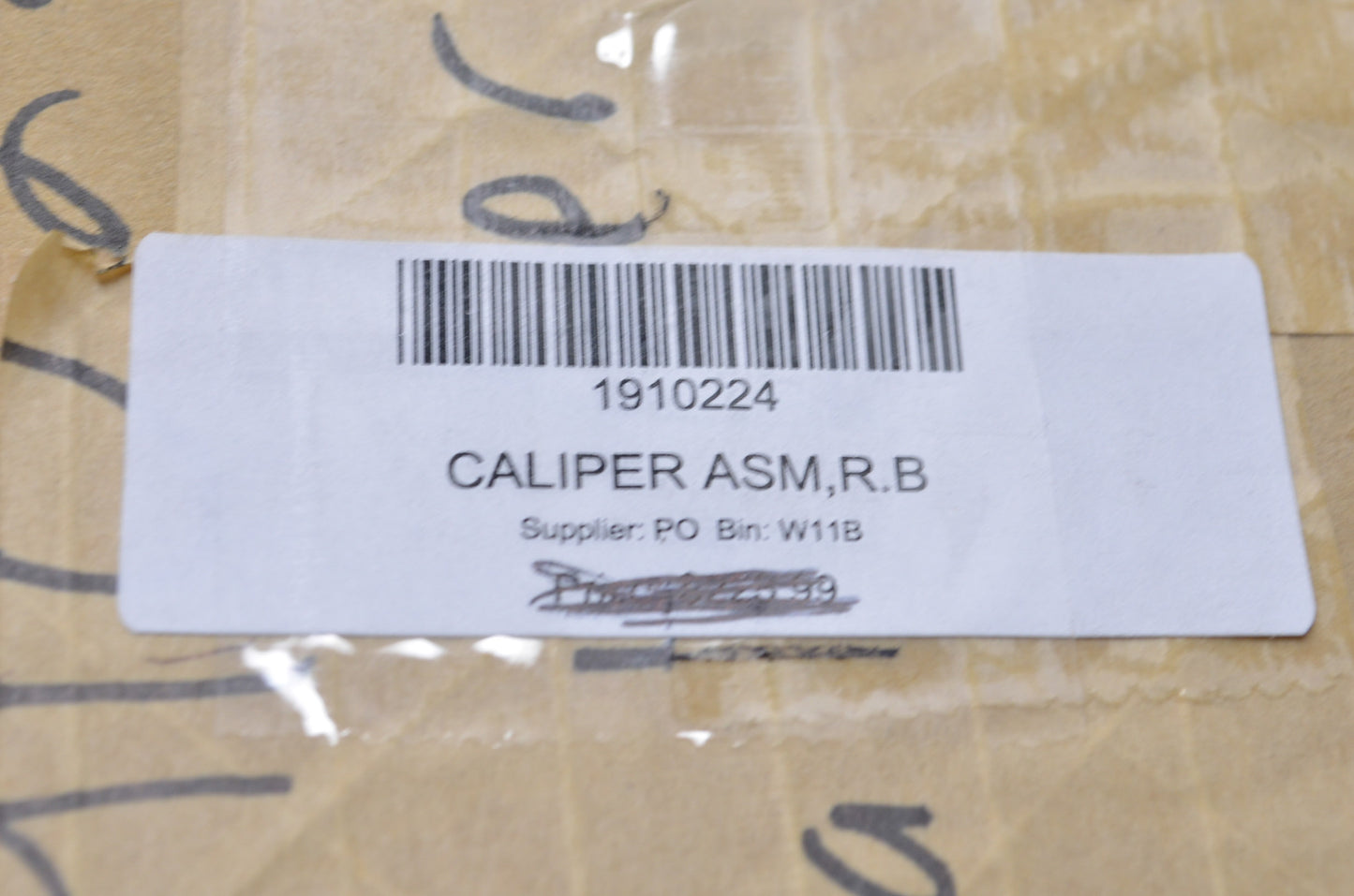 OEM Polaris 1910224 Rear Brake Caliper Assembly NOS