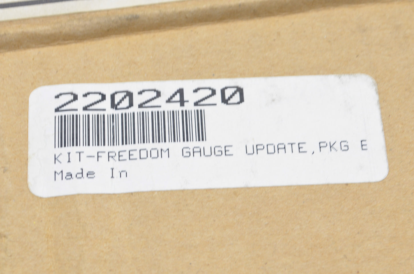 OEM Polaris 2202420 Fuel Gauge Kit NOS