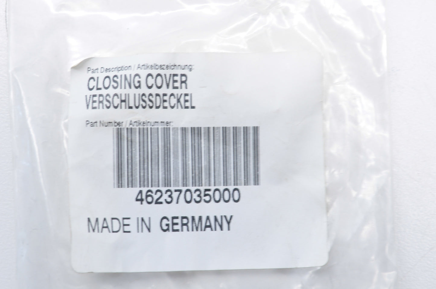 OEM KTM 46237035000 Closing Cover NOS