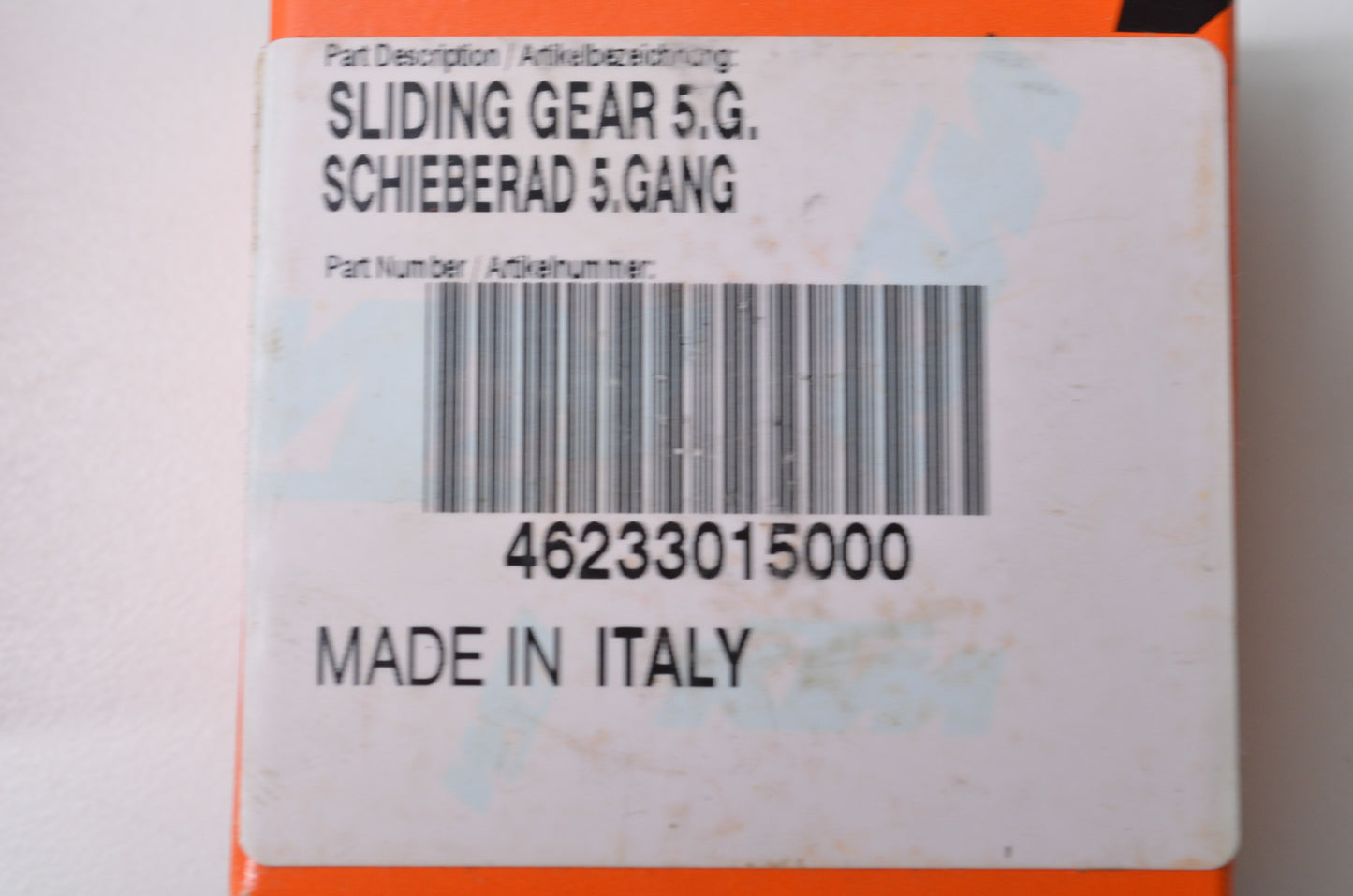 Sliding Gear 5th Gear NOS