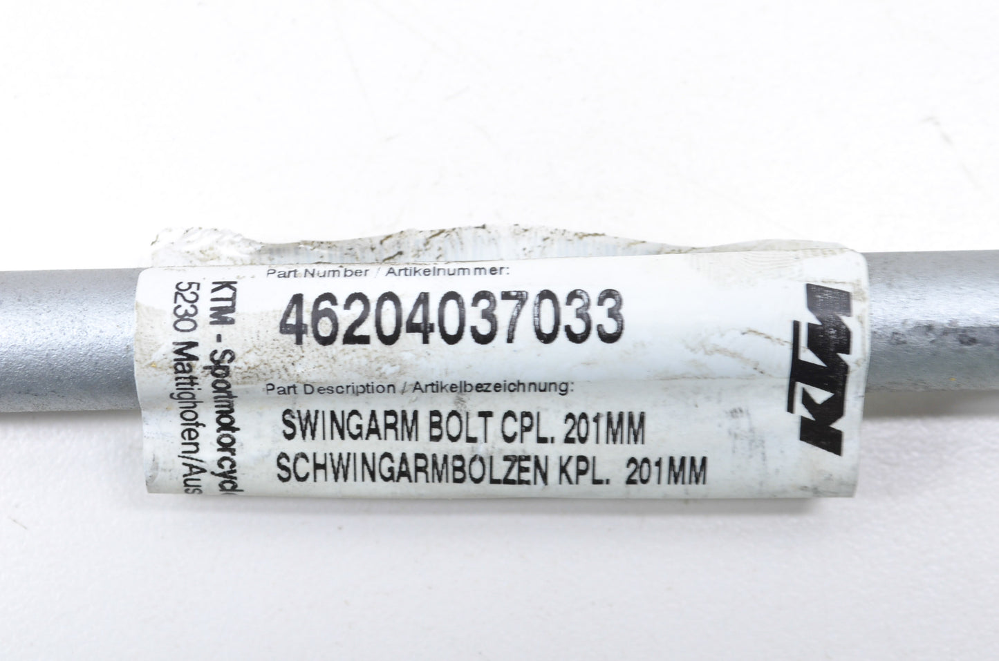 New OEM KTM Swingarm Bolt NOS