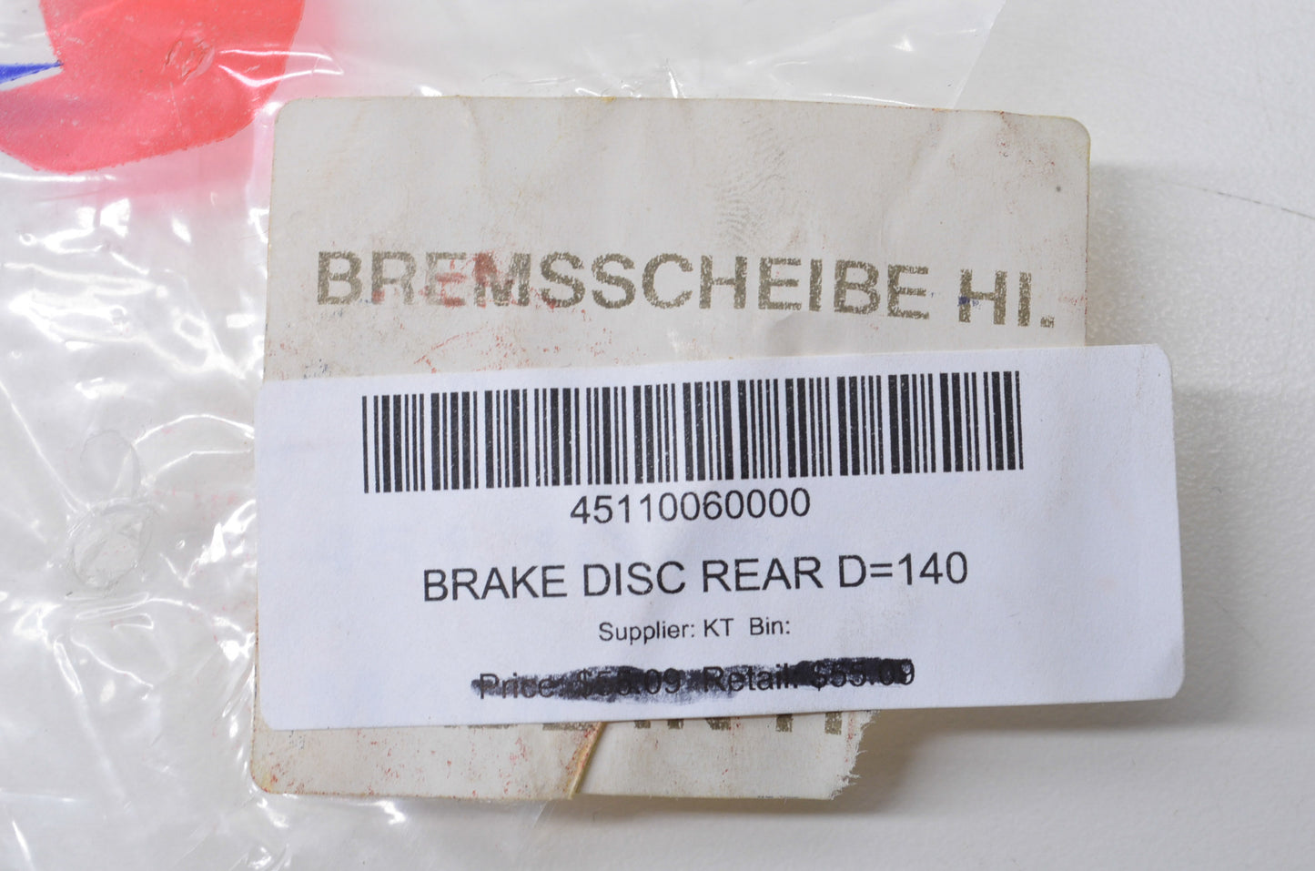New OEM KTM Rear Brake Disc NOS