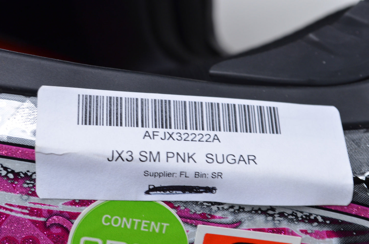 Fulmer AFJX32222A JX3 Pink Sugar Helmet Youth Small NOS