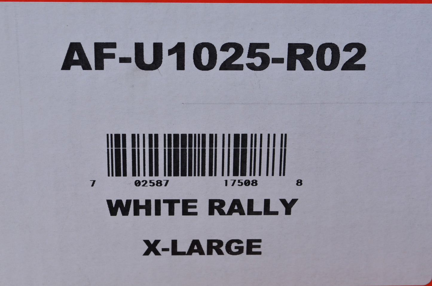 New Fulmer White Rally Helmet XL NOS