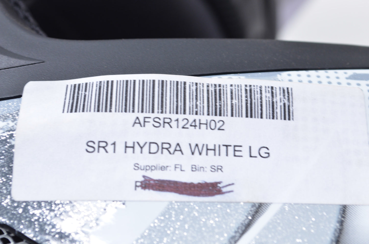 Fulmer AFSR124H02 SR1 White Hydra Helmet Large NOS