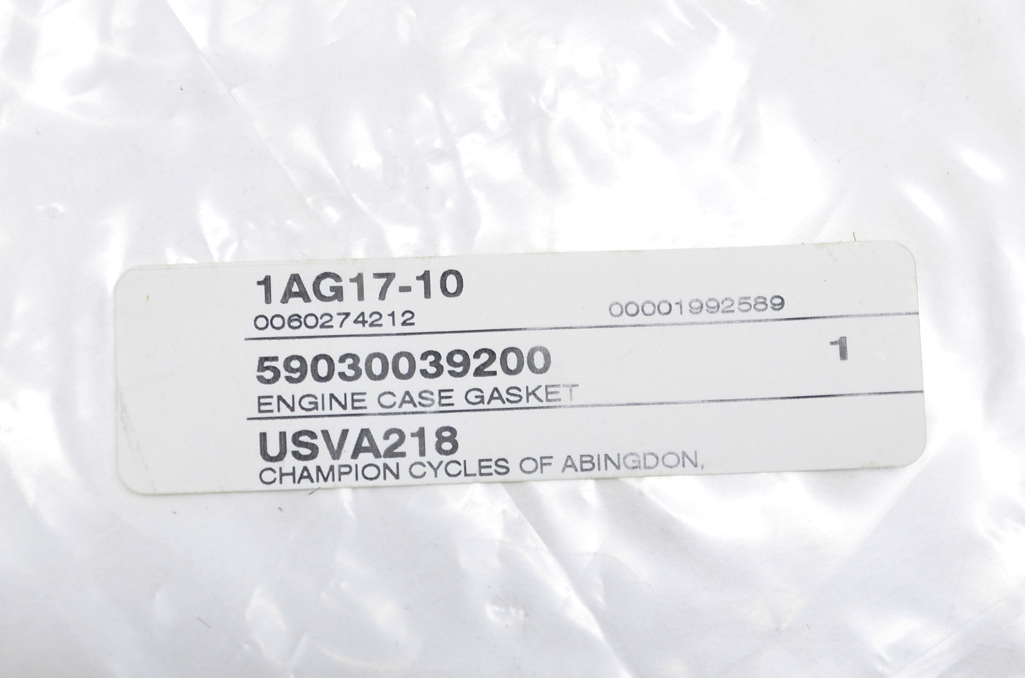 OEM KTM 59030039200 Engine Case Gasket NOS