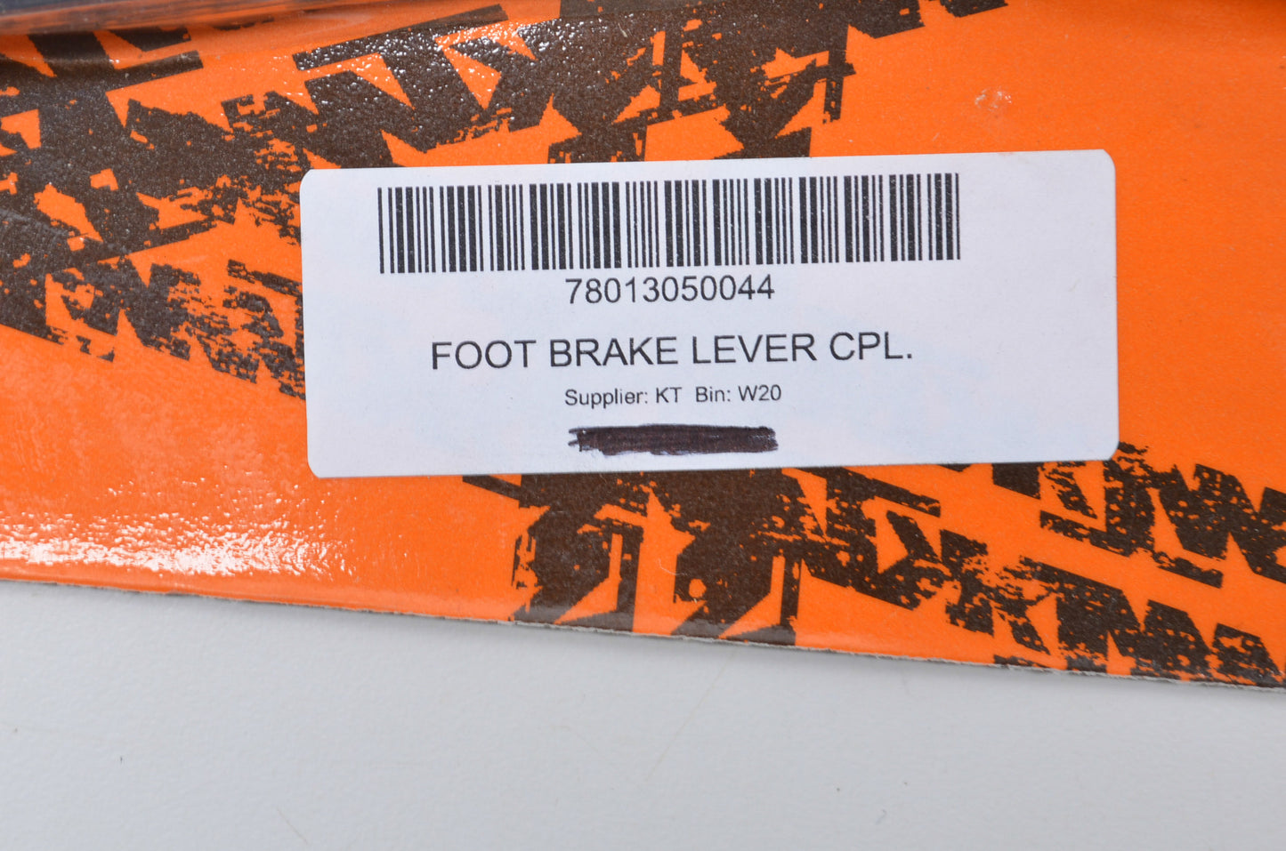 New OEM KTM Foot Brake Lever NOS