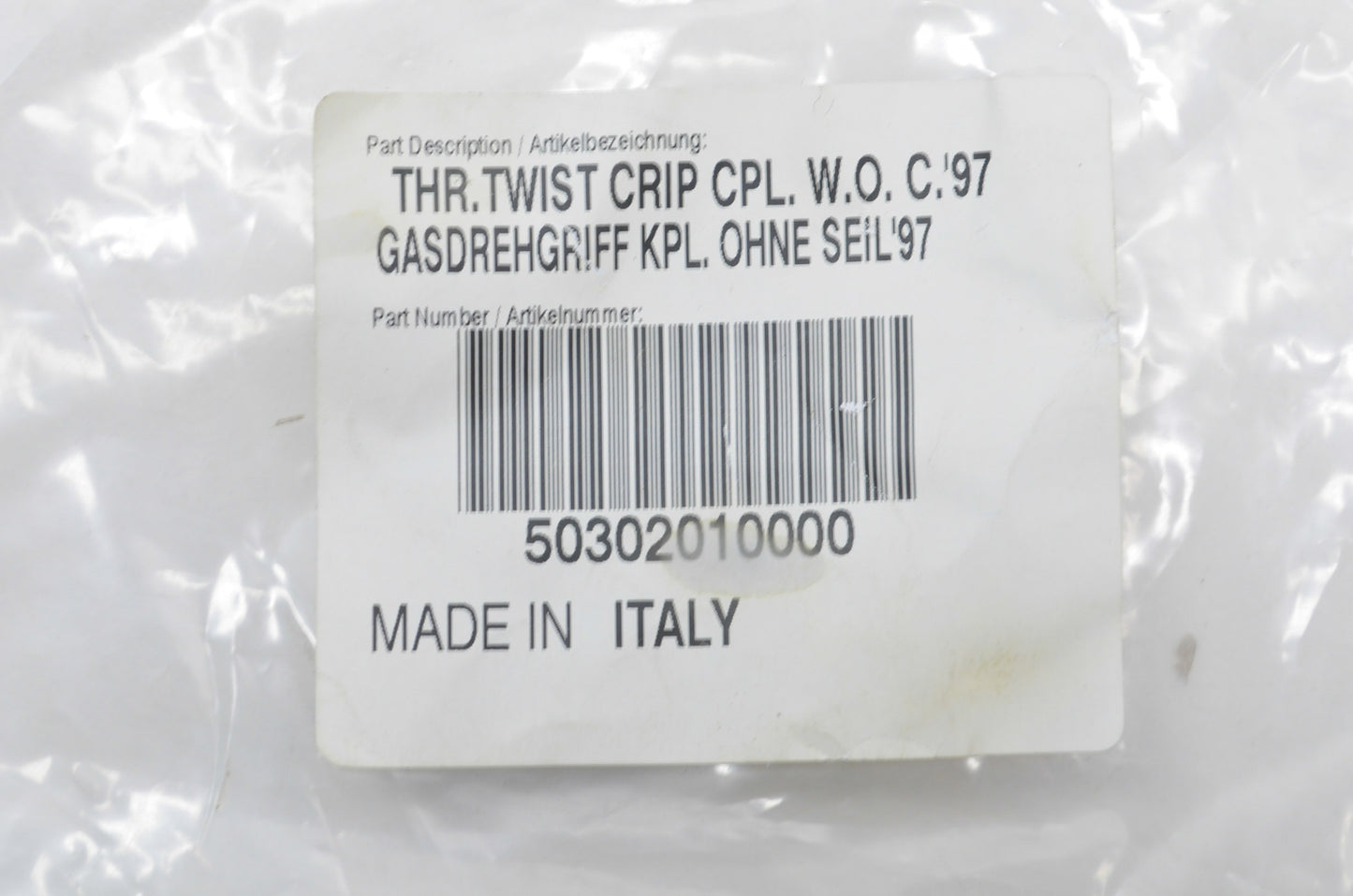 New OEM KTM Throttle Twist Grip Kit NOS