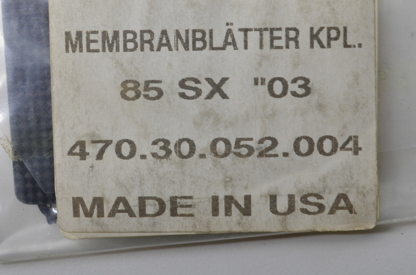 New OEM KTM Reed Valve Kit NOS
