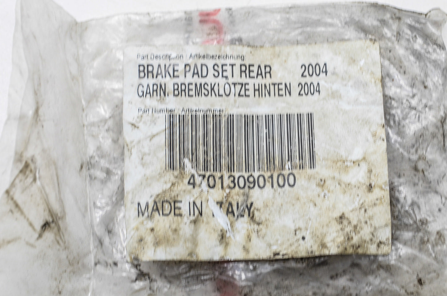 OEM KTM 47013090100 Rear Brake Pad Set NOS