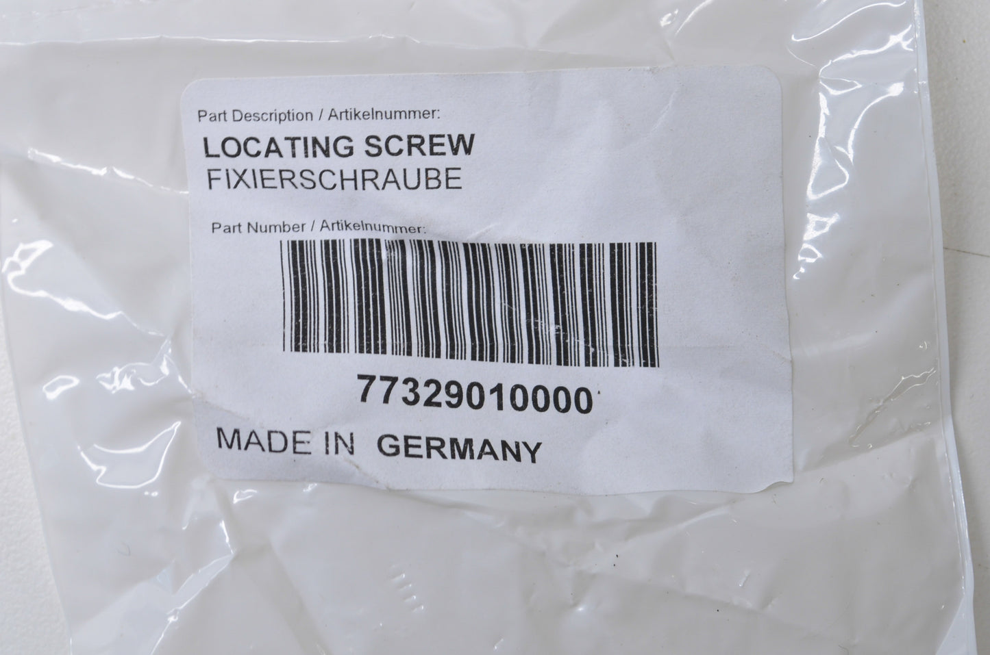New OEM KTM Locating Screw NOS