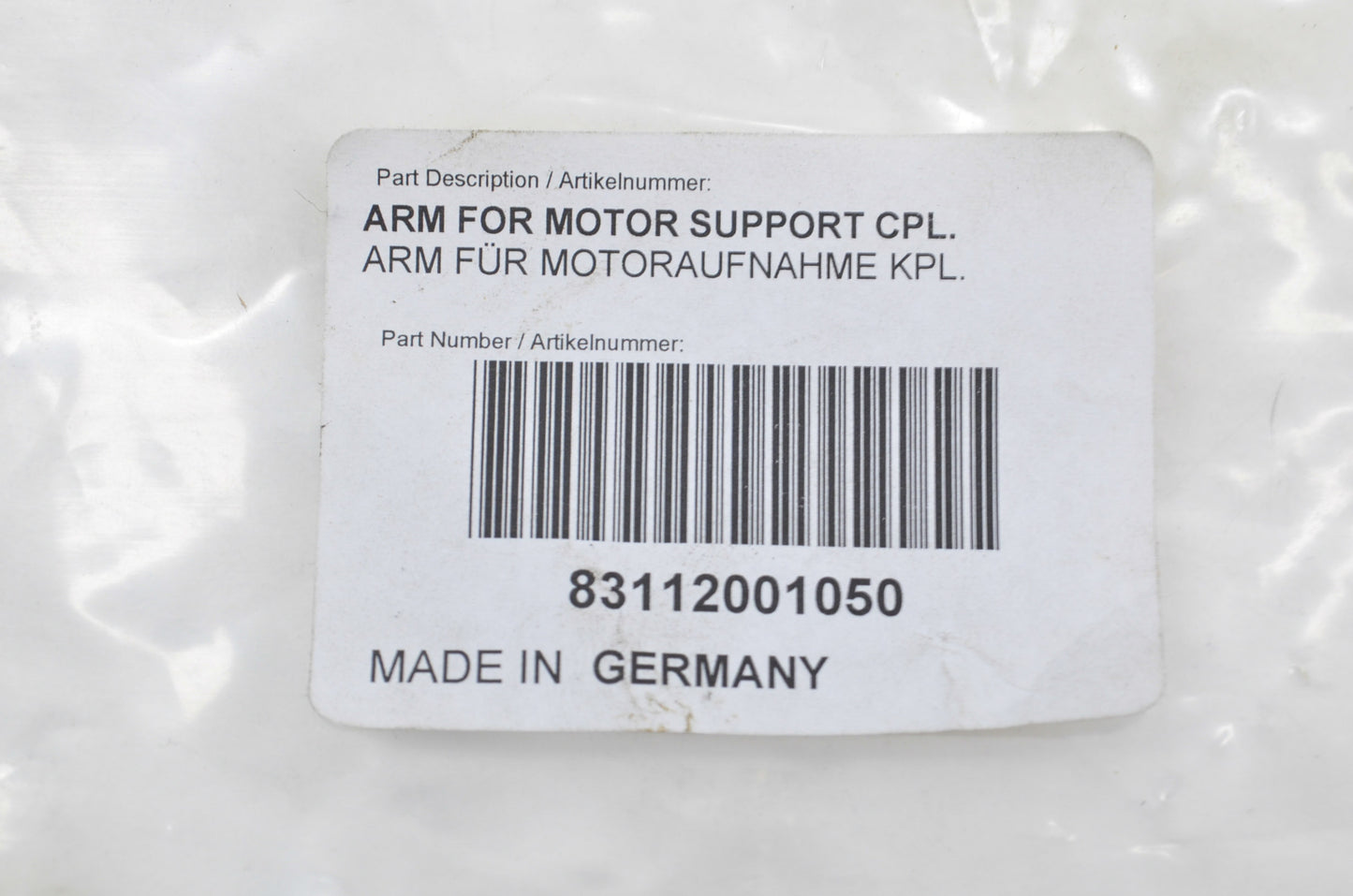 OEM KTM 83112001050 Motor Support Arm Kit NOS