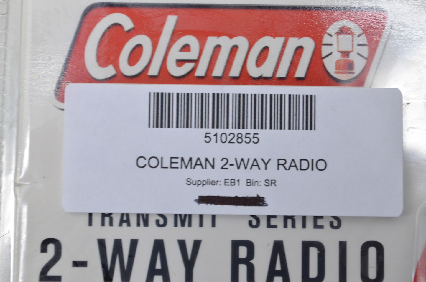 New Coleman Waterproof 2 Way Radio NOS