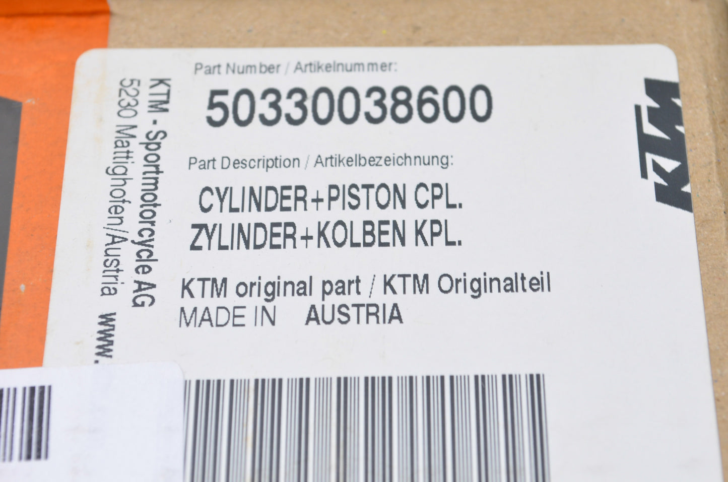 Piston Cylinder Kit NOS