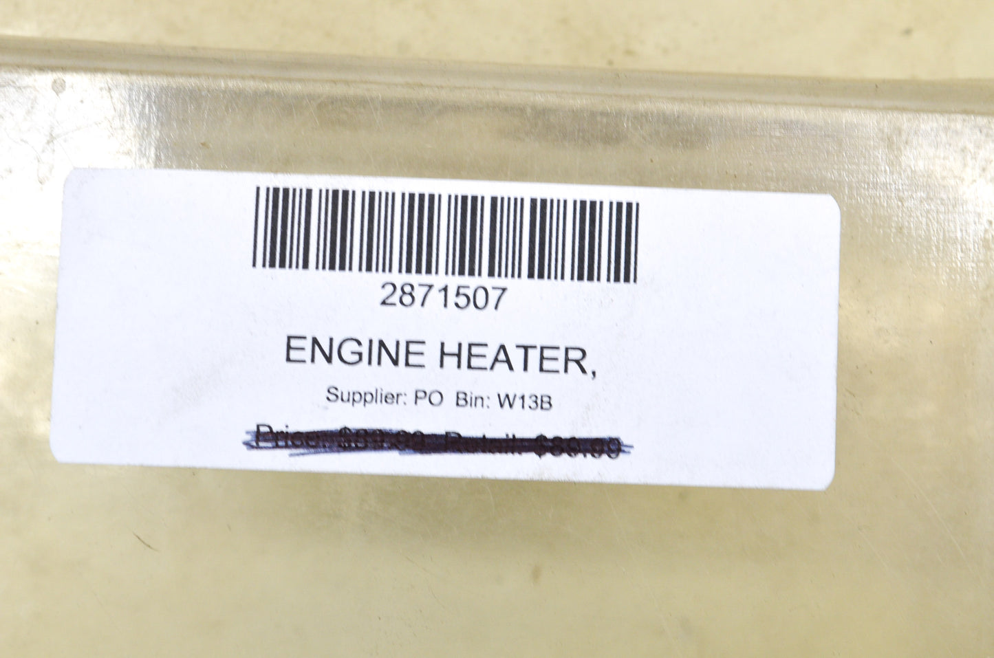 New OEM Polaris ATV Engine Heater Kit NOS