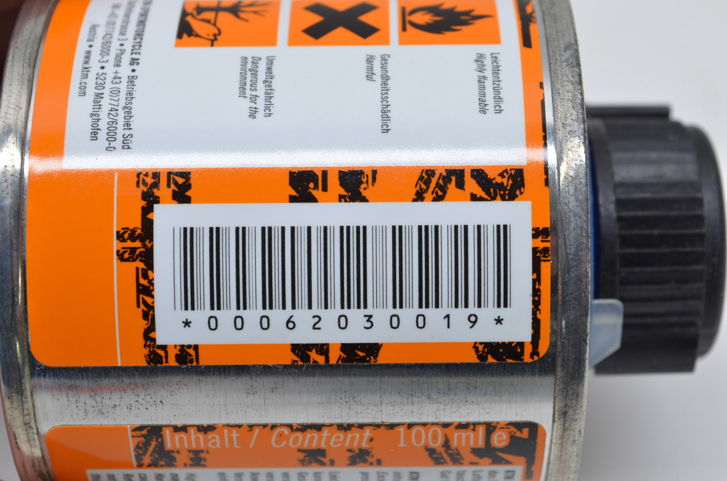 OEM KTM 62030019 Air Filter Oil 100ml NOS