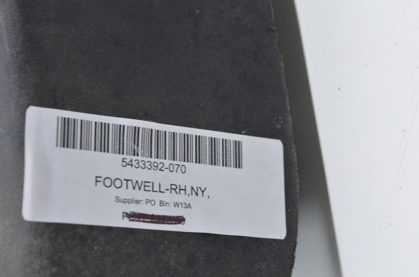 OEM Polaris 5433392-070 Right Footwell NOS