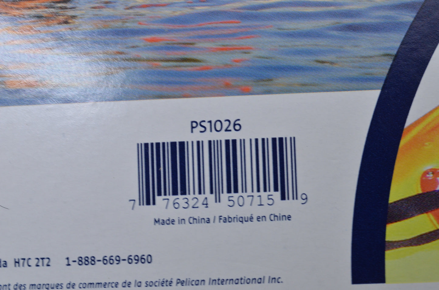 Pelican PS1026 8' Sit in Kayak Spray Skirt NOS
