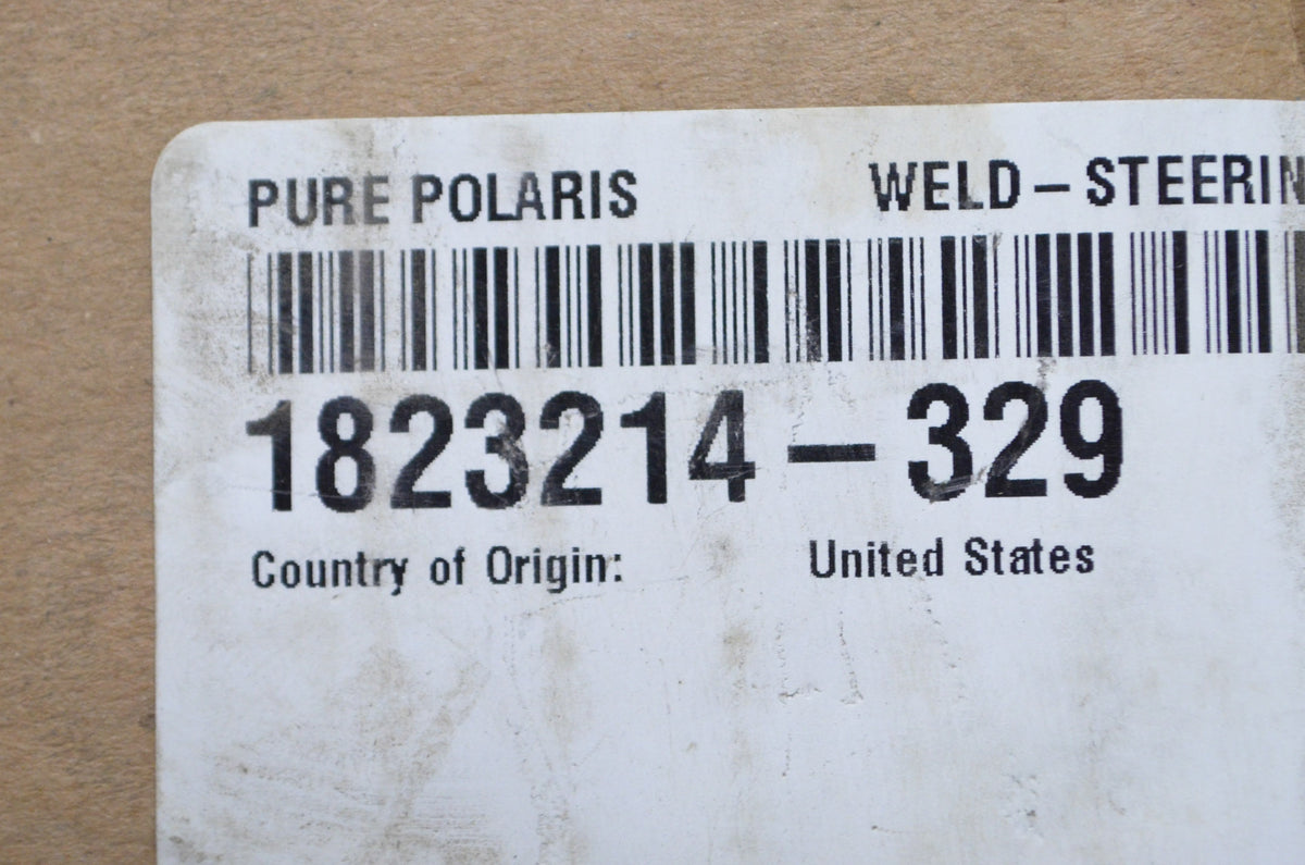 OEM Polaris 1823214-329 Black Steering Post Weldment NOS