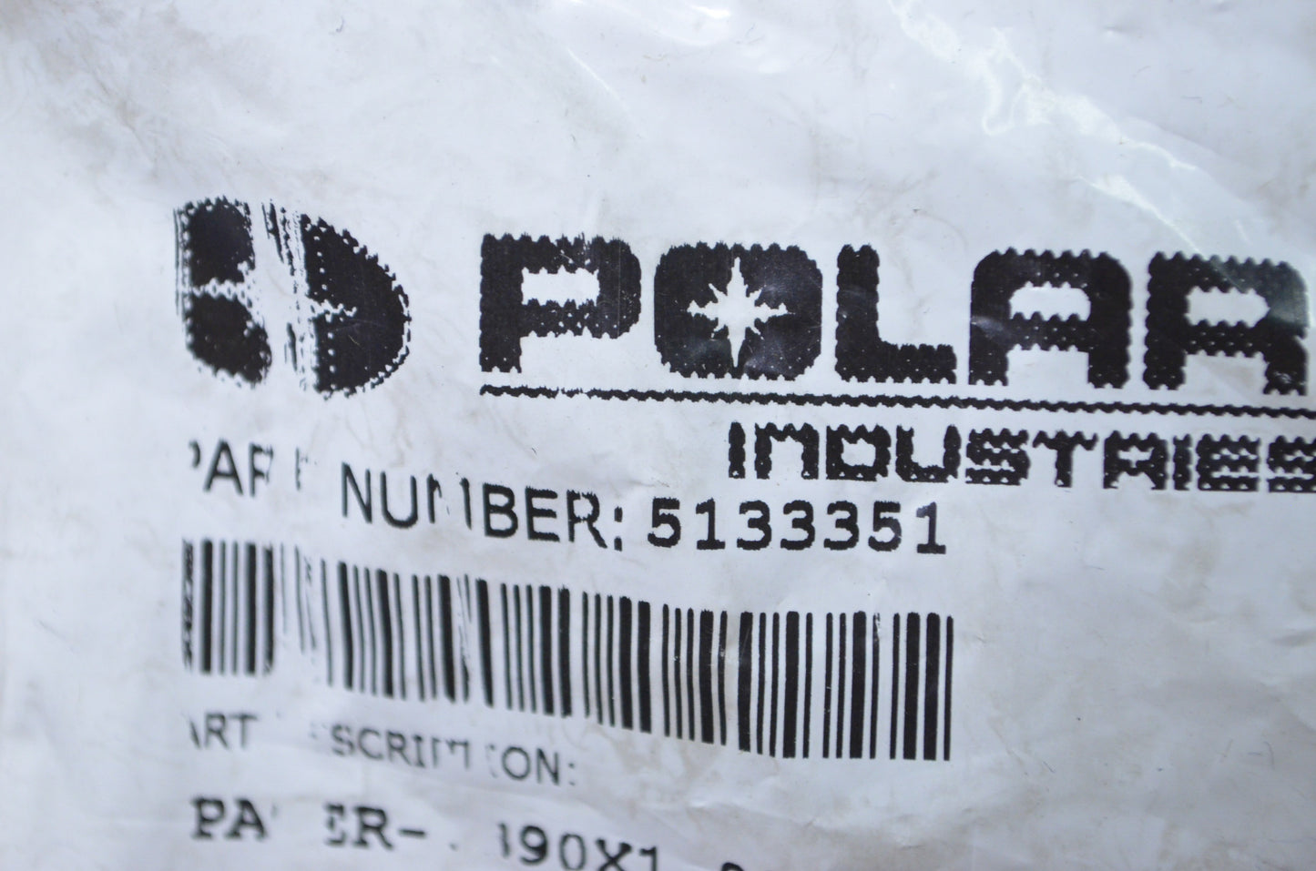 OEM Polaris 5133351 Spacer .390X1.00X.375 NOS