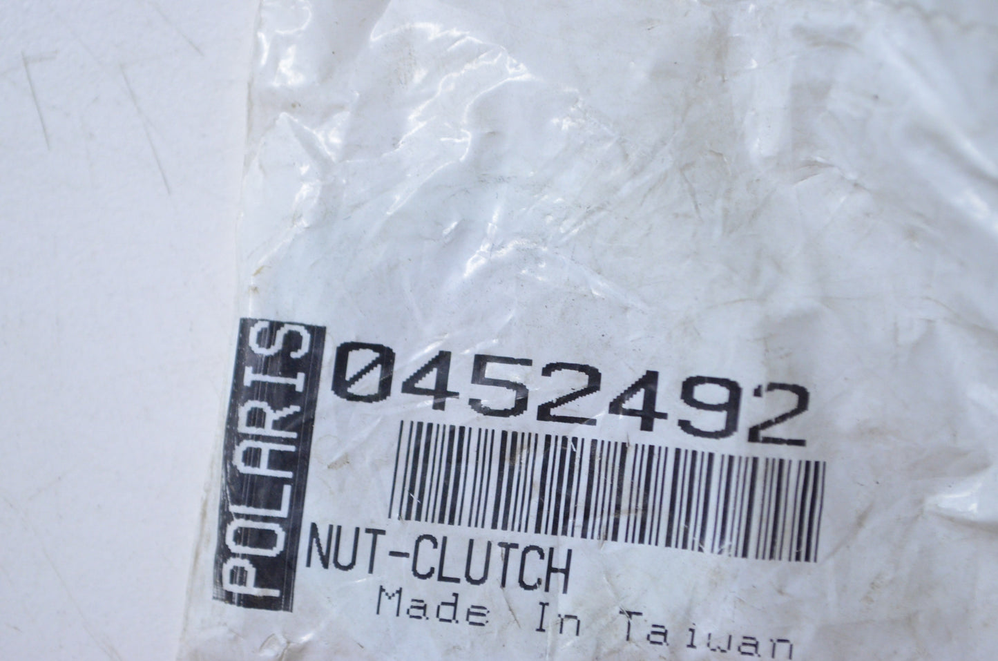 OEM Polaris 452492 Clutch Nut NOS
