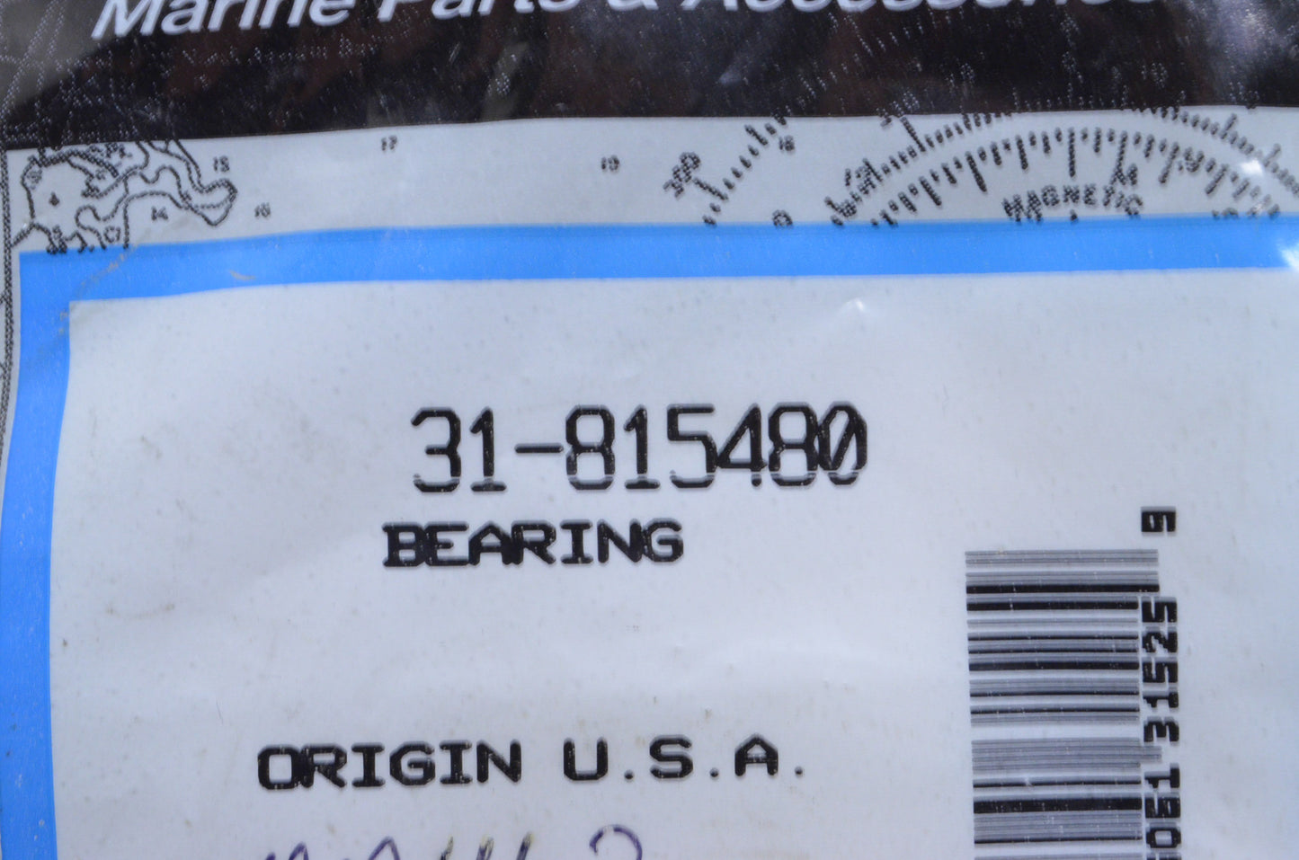 OEM Mercury 31-815480 Thrust Roller Bearing NOS