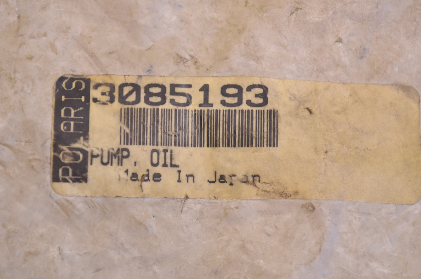 New OEM Polaris Oil Pump Assembly NOS