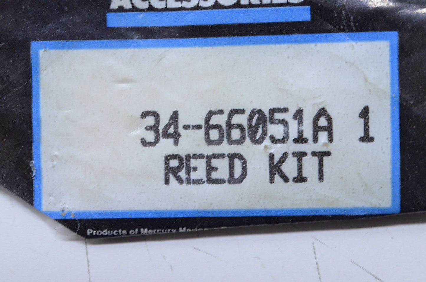 OEM Mercury 34-66051A Reed Kit NOS