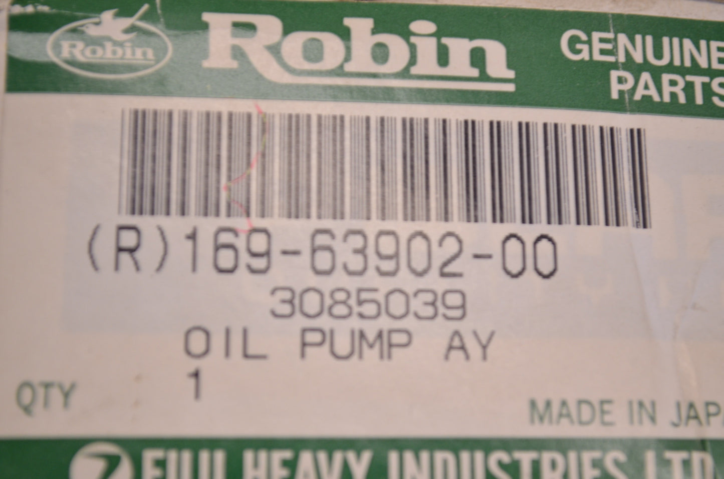 New OEM Polaris Oil Pump Assembly NOS