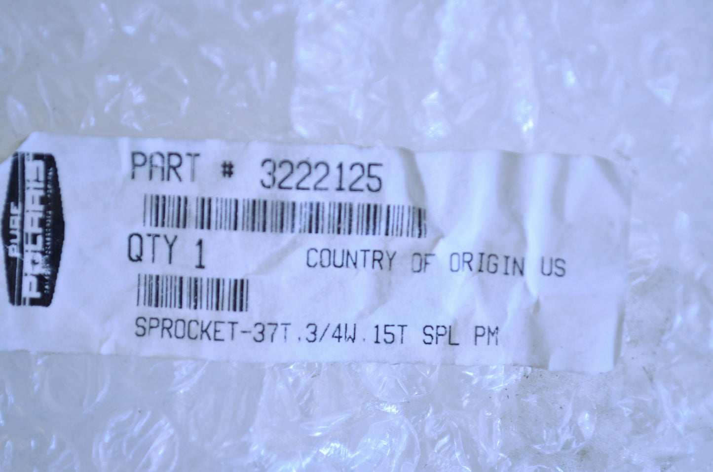 New OEM Polaris 37 Tooth Sprocket NOS