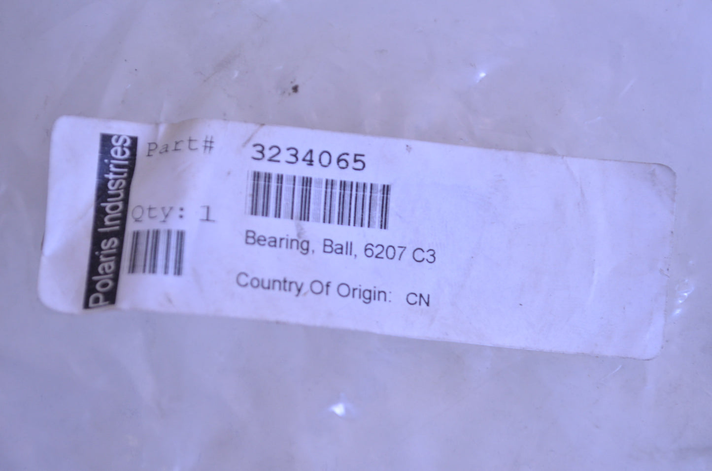 OEM Polaris 3234065 Ball Bearing NOS