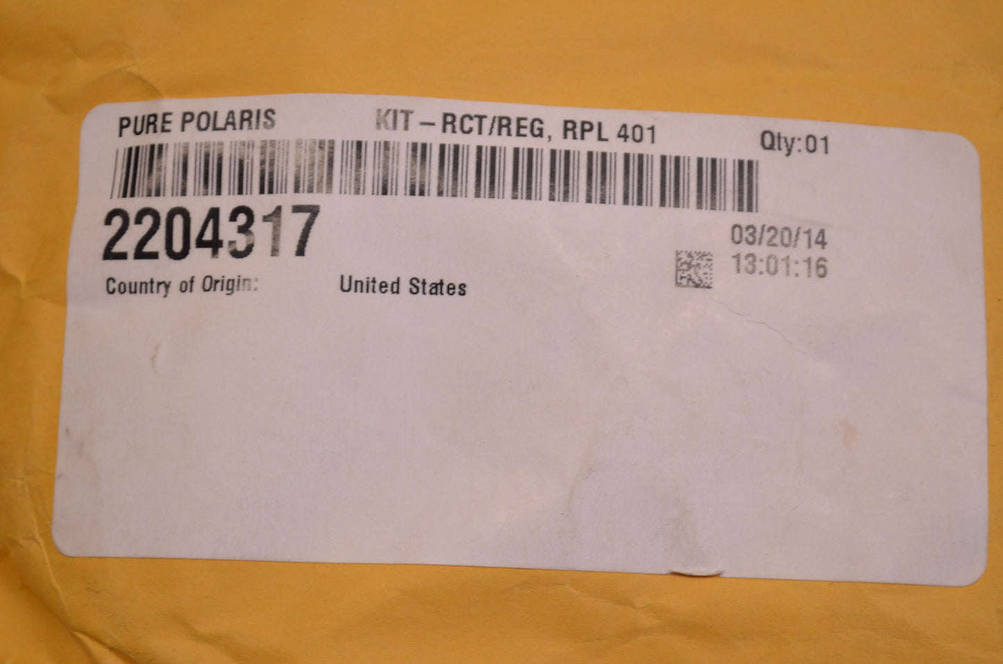 OEM Polaris 2204317, 4010929 Rectifier Regulator Kit NOS