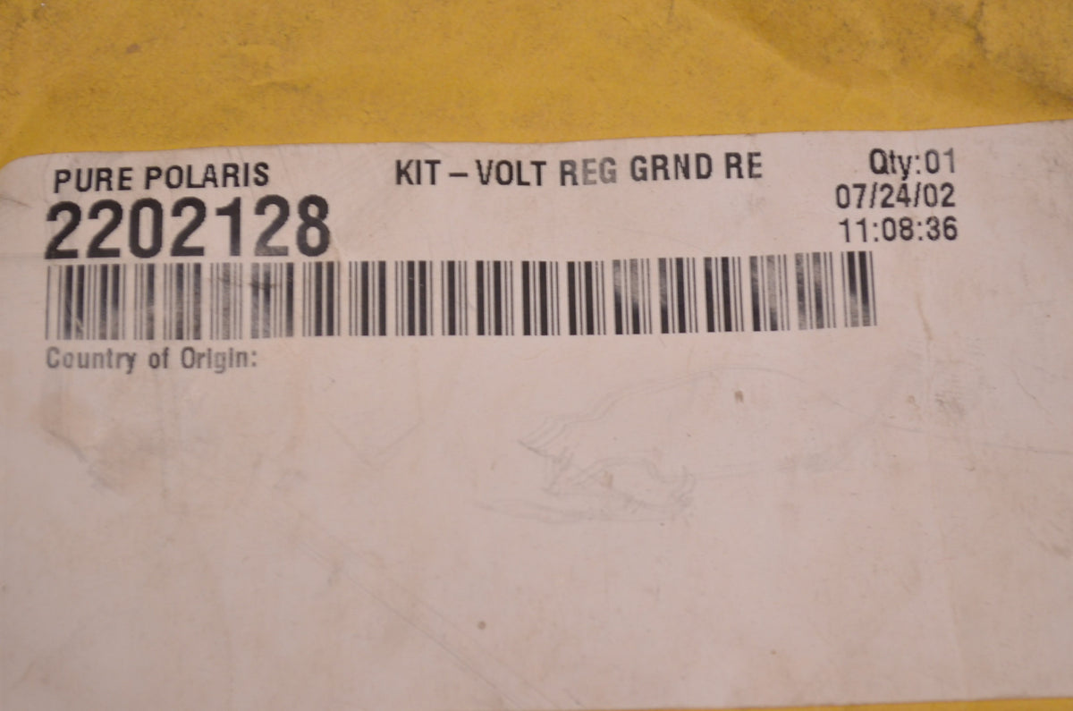 OEM Polaris 2202128 Victory Voltage Regulator Ground Repair Kit NOS