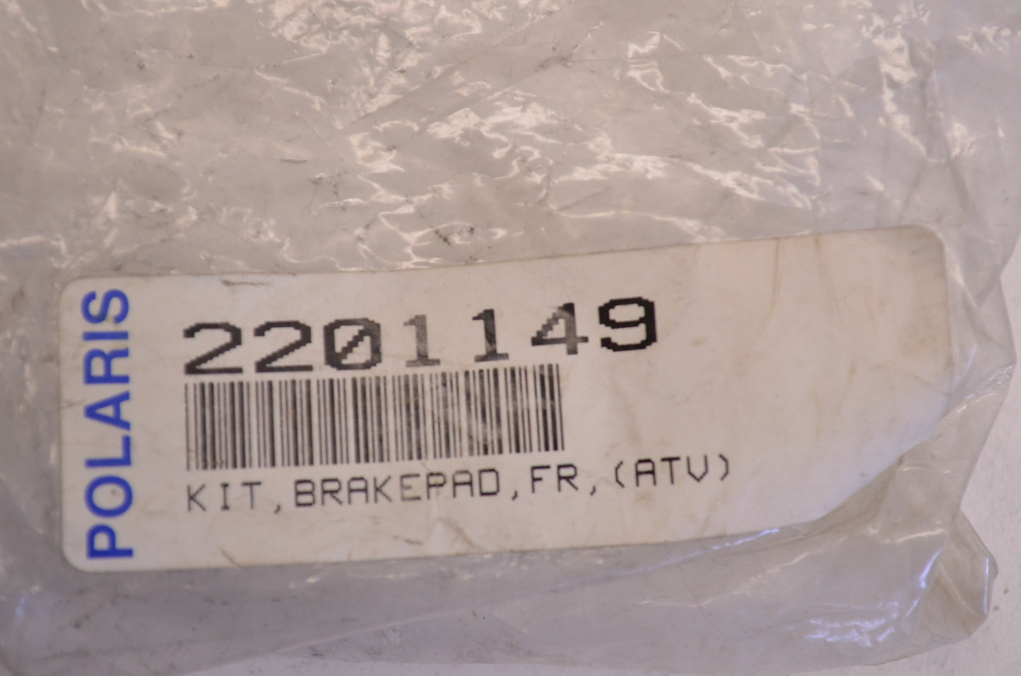 OEM Polaris 2201149 Light Duty Front Brake Pad Kit NOS