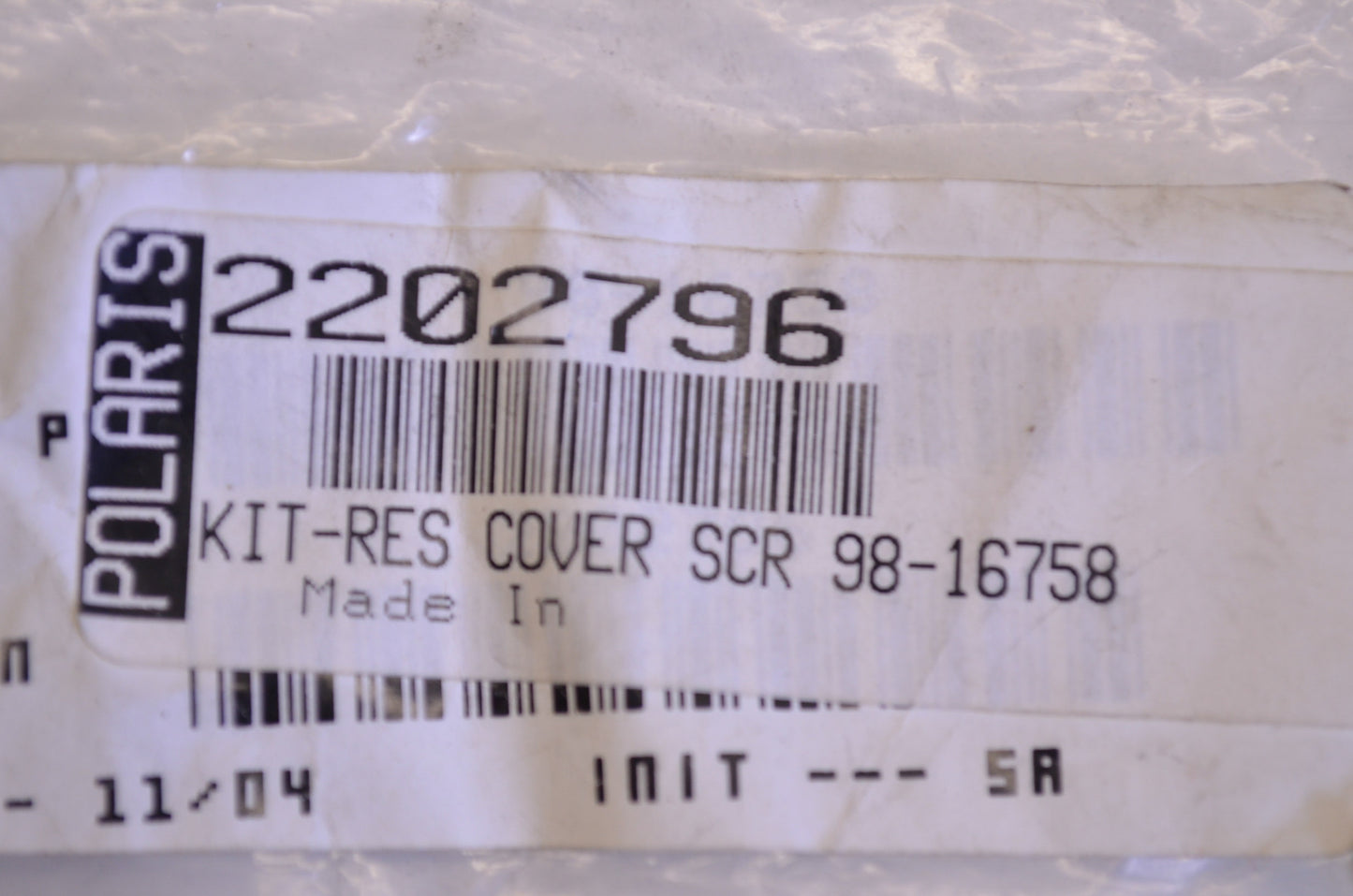 New OEM Polaris Reservoir Cover Screw Kit NOS