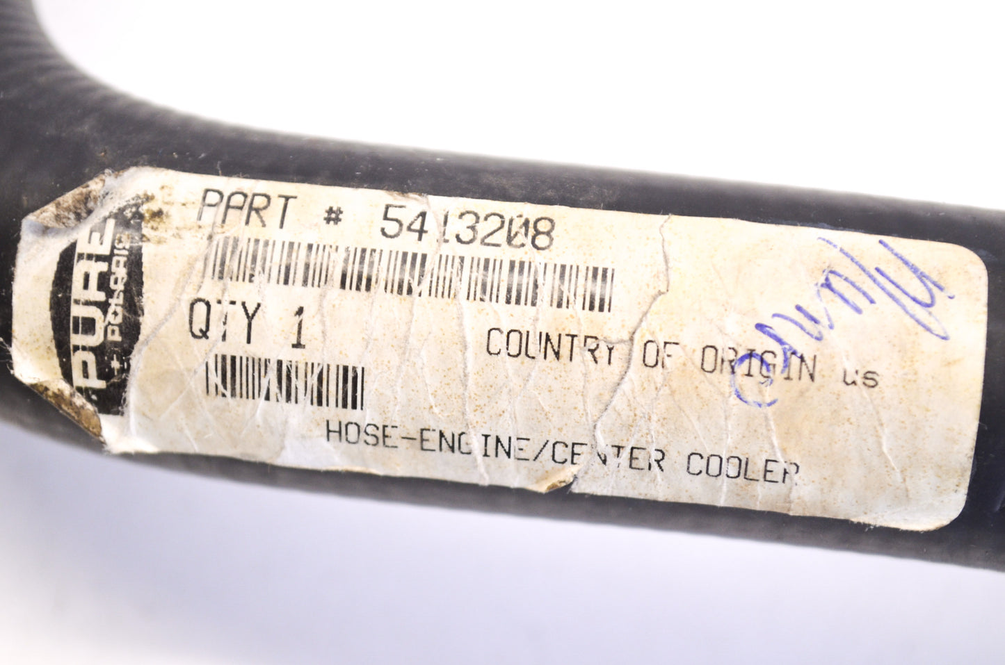 New OEM Polaris Center Cooler Hose NOS