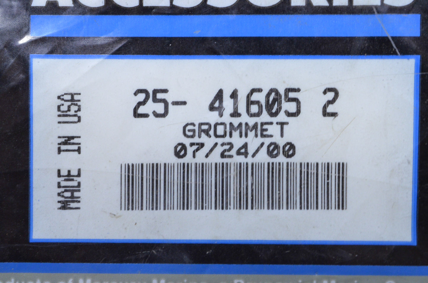 New OEM Mercury Grommet Cover NOS
