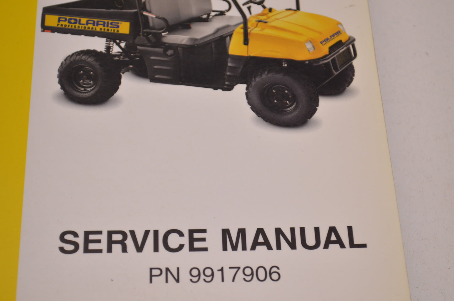 New OEM Polaris Series 10 UTV Service Manual NOS