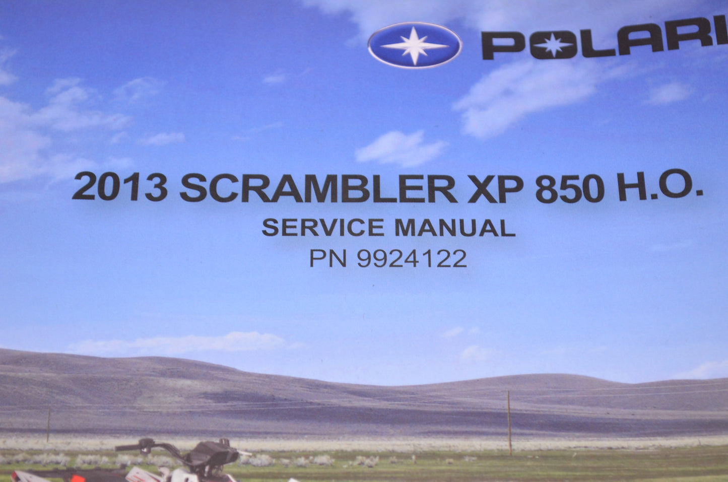 OEM Polaris 9924122 Service Manual 14 Scrambler XP 850